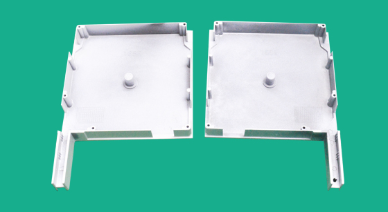 90° aluminum end cap