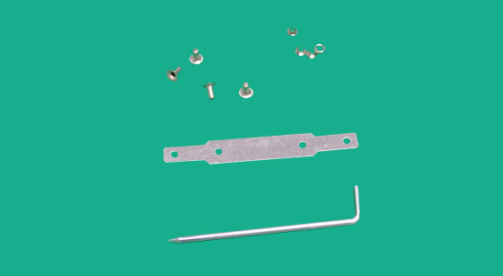 metal plate for roller shutter strap